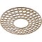 Ekena Millwork Fink Wood Fretwork Pierced Ceiling Medallion, Birch, 18"OD x 6 1/2"ID x 3/8"T CMWP18X18X0375FFBI - alternate 3